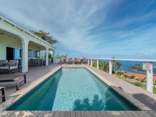St Thomas Magnificent Pool Villa 5 Bedroom & Ocean Views